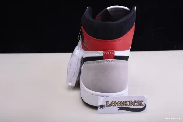 Rep Kickmax Smoke 1 Air Grey Light OG 555088-126 High Jordan 0421